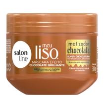 Máscara Capilar Salon Line Meu Liso Matizador Chocolate 300g Máscara Capilar Salon Line Meu Liso Matizador Chocolate 300g