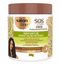 Mascara Capilar Salon Line Sos Cachos Coco Hidratação Intensa 500G