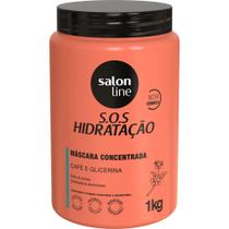 Máscara Capilar Salon Line SOS Hidratação Café E Glicerina 1kg