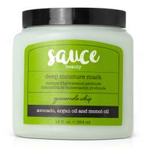 Máscara capilar SAUCE BEAUTY Guacamole Whip 360 ml para cabelos secos e danificados Máscara capilar SAUCE BEAUTY Guacamole Whip 360 ml para cabelos secos e danificados
