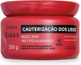 Máscara Capilar Siàge Cauterização dos Lisos 250g - EUDORA