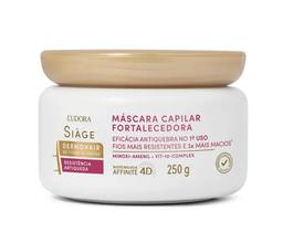 Máscara Capilar Siàge Dermo Hair Resistência Antiqueda 250g Eudora Máscara Capilar Siàge Dermo Hair Resistência Antiqueda 250g Eudora