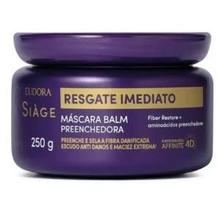 Máscara Capilar Siàge Resgate Imediato 250g - Eudora 55804 Máscara Capilar Siàge Resgate Imediato 250g - Eudora 55804