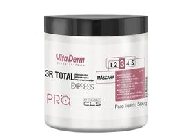 Máscara Capilar SOS 3R Total Express 500g - Vita Derm Máscara Capilar SOS 3R Total Express 500g - Vita Derm