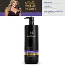 Máscara Capilar Spécialiste Matizante Violeta 1L Bio Extratus Brilho Platinado - 1Litro