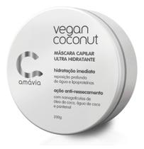 Máscara Capilar Ultra Hidratante Vegan Coconut 200g Amávia