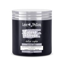Máscara Carvão Ativado Detox Capilar 500g Love Potion Máscara Carvão Ativado Detox Capilar 500g Love Potion