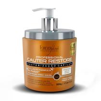 Máscara Cauter Restore 500g Forever Liss - Hidratação Profunda P/ Cabelos Danificados