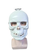 Mascara Caveira Branca De Plástico Fantasia Halloween - Lynx Produções