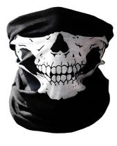 Máscara Caveira em tecido fantasia ciclista motociclista Máscara Caveira em tecido fantasia ciclista motociclista