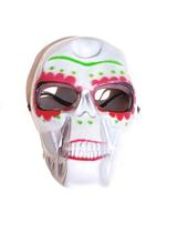 Mascara caveira mexicana plastica- Terror / Halloween / Carnaval