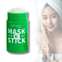 Máscara Chá Verde Remover de Cravos Anti-Acne Hidratante Beleza Pele Facial Clareador Mask Stick