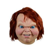Máscara Chucky Doll Latex para Halloween, festas de terror e cosplay
