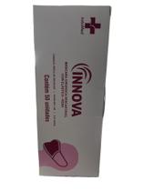 Máscara Cirúrgica Descartável com Elástico Rosa INN0VA Proteção e Estilo em Cada Respirar