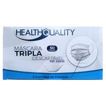 Máscara Cirúrgica Descartável Health Quality Tripla Camada