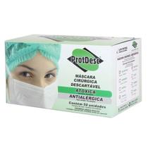 Máscara Cirúrgica Descartável - Protdesc - 15 caixas - 750 unidades
