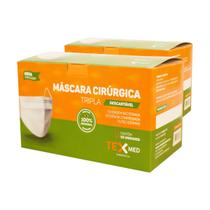 Máscara Cirúrgica Descartável Tripla Camada 50 Unidades Máscara Cirúrgica Descartável Tripla Camada 50 Unidades
