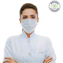 Máscara Cirúrgica Descartável Tripla Camada SPK - Branca - Caixa com 50 Máscaras Máscara Cirúrgica Descartável Tripla Camada SPK - Branca - Caixa com 50 Máscaras