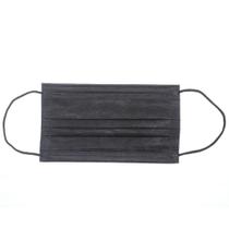 Máscara Cirurgica Infantil Maple Tripla Camada Preta-50 und