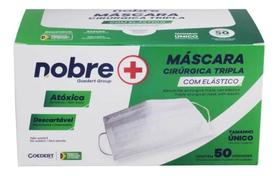 Máscara Cirurgica Tripla Camada Proteção Descartável 50un Unico Máscara Cirurgica Tripla Camada Proteção Descartável 50un Unico