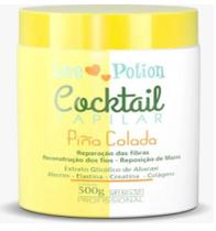 Mascara Cocktail Reconstrutor De Fios Pina Colada 500g