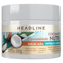Mascara Coconutri Headline Nutritiva Capilar Especialidades Vegano Anti Frizz Beautycolor 300g