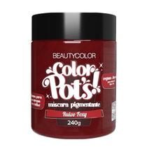 Máscara Color Potnulls Ruivo Foxy 240g - Beauty Color Máscara Color Potnulls Ruivo Foxy 240g - Beauty Color