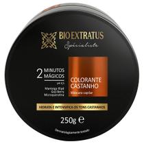 Máscara Colorante Bio Extratus 2 Minutos Mágicos - Castanho 250g Máscara Colorante Bio Extratus 2 Minutos Mágicos - Castanho 250g