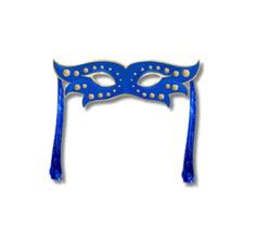Máscara Com Chicote Azul Com 1 Unidade Máscara Com Chicote Azul Com 1 Unidade