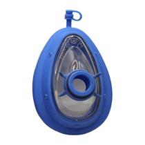 Máscara com Coxim Inflável em Silicone Nº 5 Protec Máscara com Coxim Inflável em Silicone Nº 5 Protec