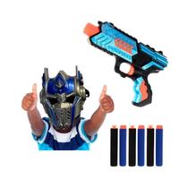 Máscara com Lançador Masked Shooter DartZ