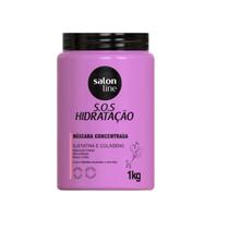 Mascara Concentrada Salon Line SOS Hidratação Queratina e Colágeno 1kg