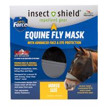 Máscara contra moscas Manna Pro Opti-Force-Force Equine com proteção UV