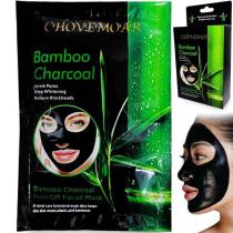 Mascara Coreana Para Skin Care Carvão e Bamboo Hidratação e Revitalização