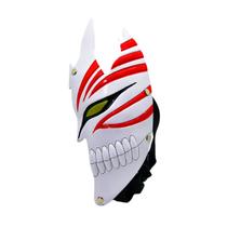 Máscara Cosplay Bleach Kurosaki Ichigo Resina Half Face Máscara Cosplay Bleach Kurosaki Ichigo Resina Half Face