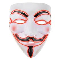 Mascara Cosplay Led Vendetta Neon V De Vingança Anonymous