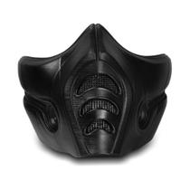 Mascara Cosplay Sub-Zero MK9 Preta Impressão 3D - StarFox