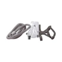 Máscara CPAP Facial Completa Auto BiPAP Com Arnês E Faixa De Cabeça Para Auxílio Ao Sono, Ronco,