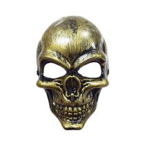 Máscara Crânio de Caveira Halloween Acessório Assustador