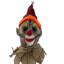 Máscara Creepy Clown Scarecrow Halloween 3D Full Face Resina Máscara Creepy Clown Scarecrow Halloween 3D Full Face Resina