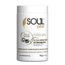 Máscara Creme Hidratação Profissional com Óleo de Coco Soul Care 1 kg Cronograma Capilar Pós Quimica Máscara Creme Hidratação Profissional com Óleo de Coco Soul Care 1 kg Cronograma Capilar Pós Quimica
