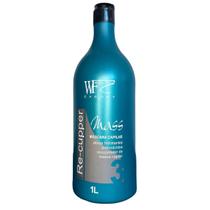 Máscara Creme para Cabelos com Caspa Pontas Secas Oleosos Mistos Crescimento Capilar WF RECUPPER 1L
