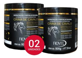 Mascara Crina De Cavalo 500g 02 Unidades