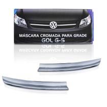 Máscara cromada para grade Gol G - 5 Máscara cromada para grade Gol G - 5