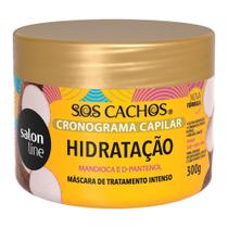 Máscara Cronograma Capilar Hidratação SOS Cachos Salon Line 300g - S.O.S Cachos