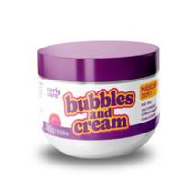 Máscara Curly Care Bubbles and Cream 3 em 1 Cachos Hidratados Definidos Sem Frizz