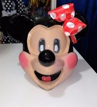 Máscara Da Minnie,fibra,carretas,fantasia,trenzinho,novo