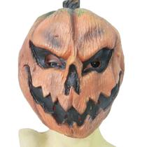 Máscara de abóbora de Halloween com resina assustadora Jack-O'-Lantern Face