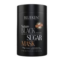 Máscara de Açúcar Negro Black Sugar Blueken 1Kg - Hidratação e Nutrição
