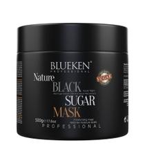 Máscara de Açúcar Negro Blueken 500g - Hidratação e Nutrição